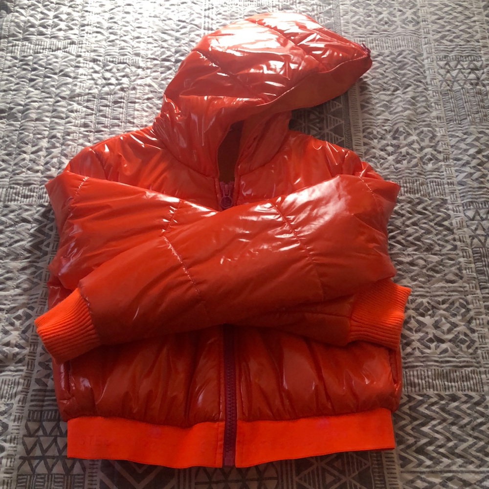 Adidas x Stella Sport Bomber Jacket with Zip up Hood